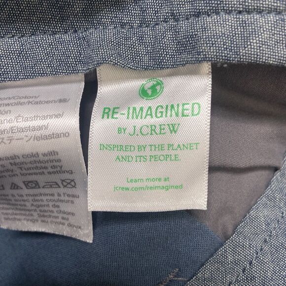 J. Crew Men’s Shorts Size 38 Gray 9" Inseam Casual Performance Stretch Chino - Picture 7 of 11